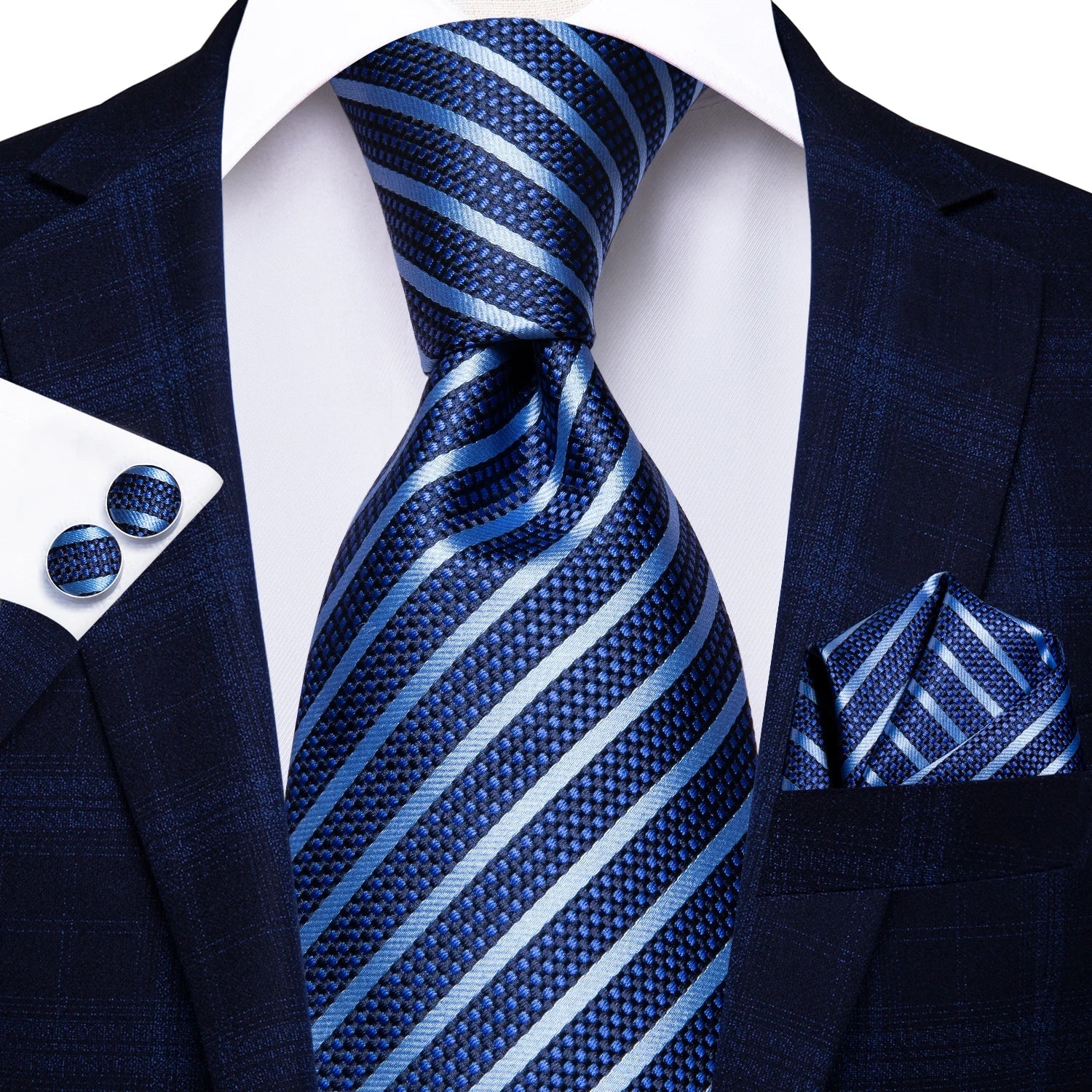 Three Piece Wedding Tie Sets for Elegant Occasions