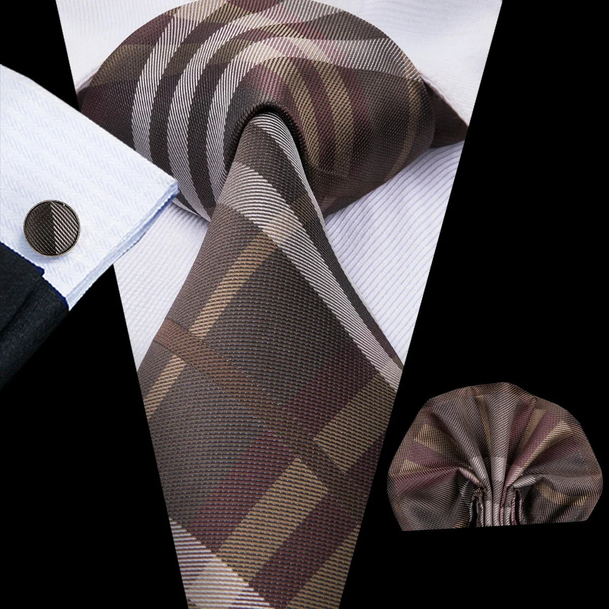 Three Piece Wedding Tie Sets for Elegant Occasions