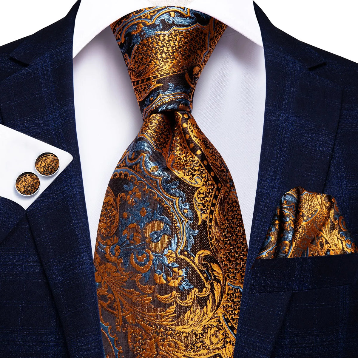 Three Piece Wedding Tie Sets for Elegant Occasions