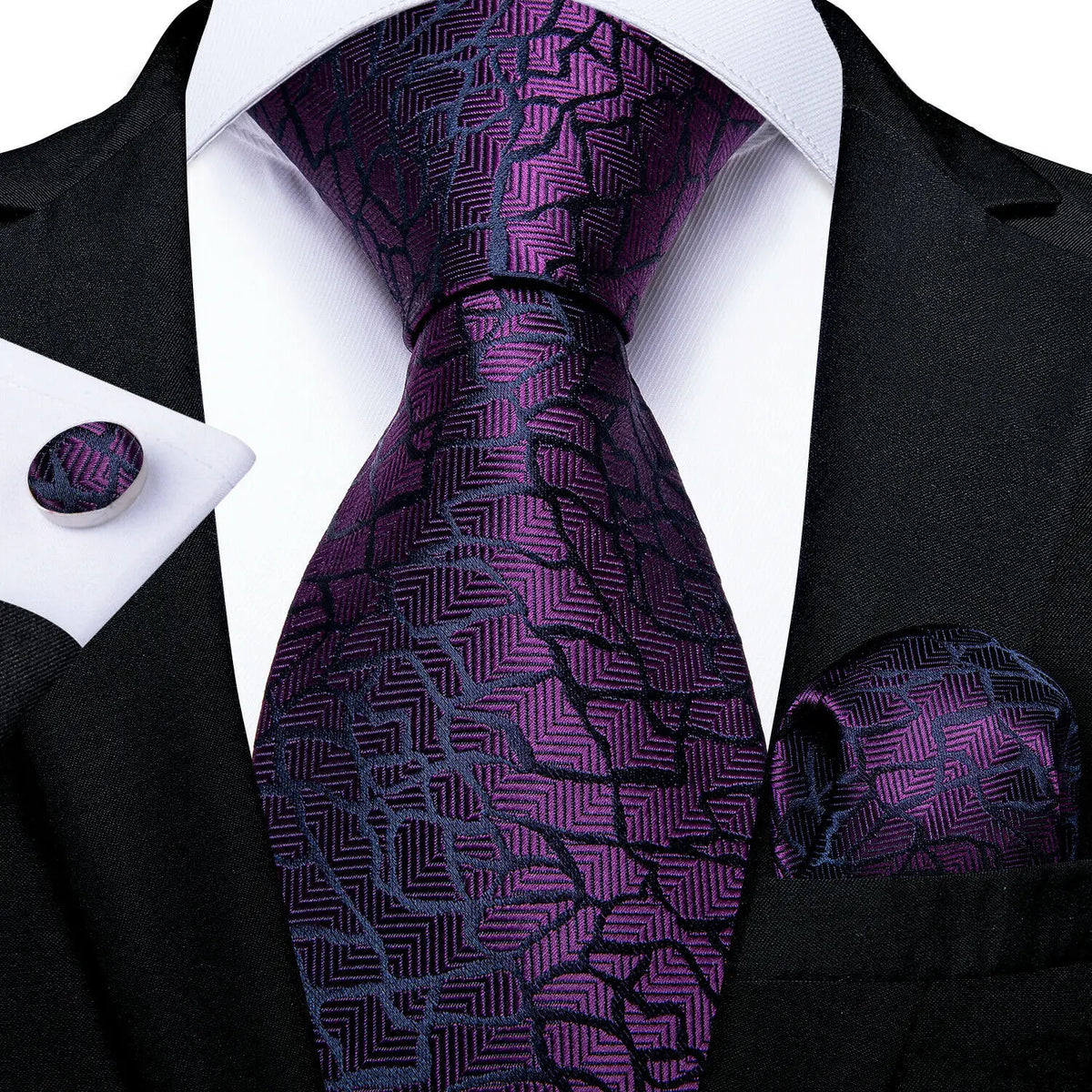 Three Piece Wedding Tie Sets for Elegant Occasions