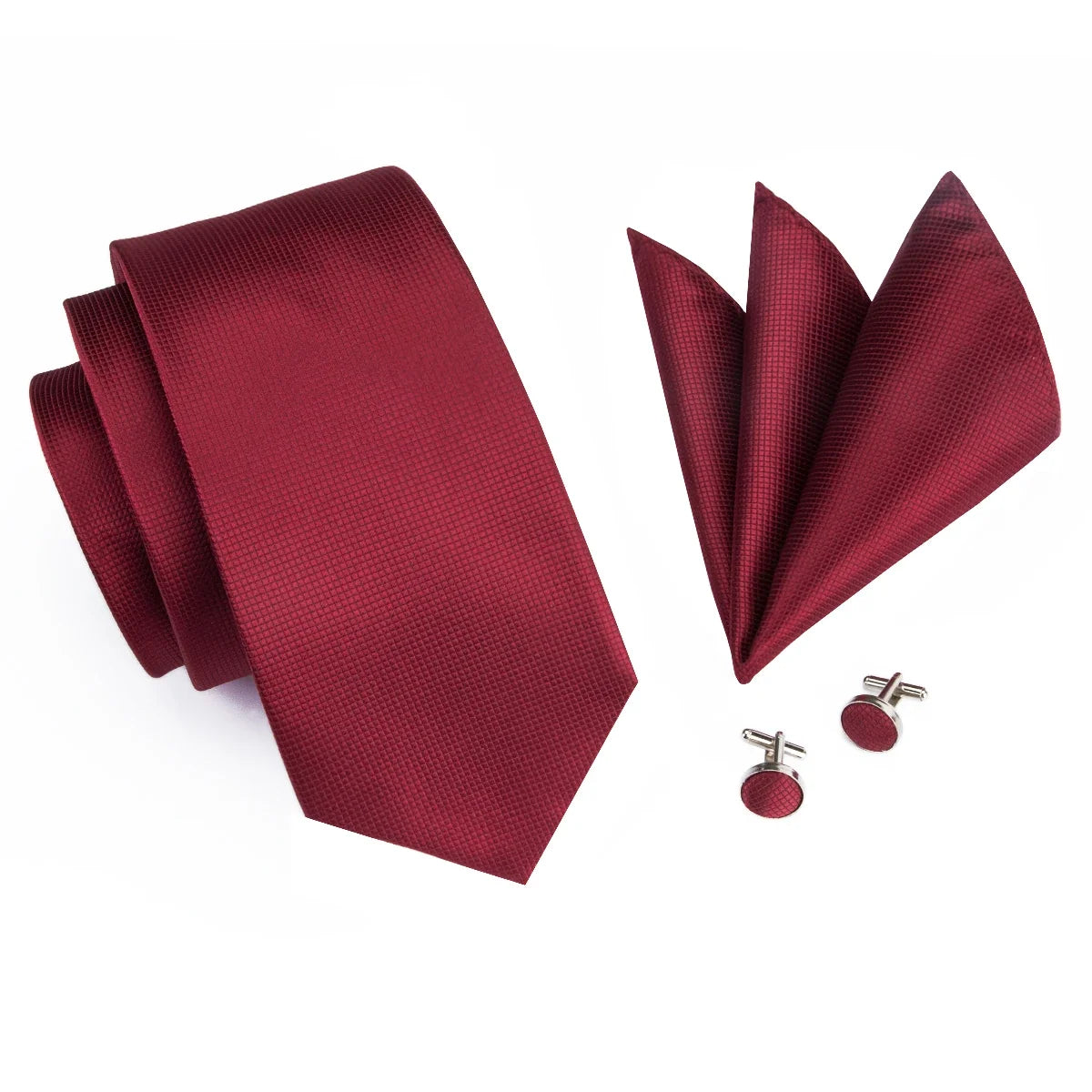 Burgundy Tie for Formal Men's Attire