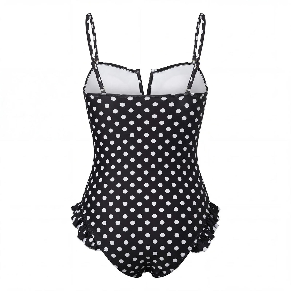 Women's Tummy Control Swimsuit with Ruffle Detail