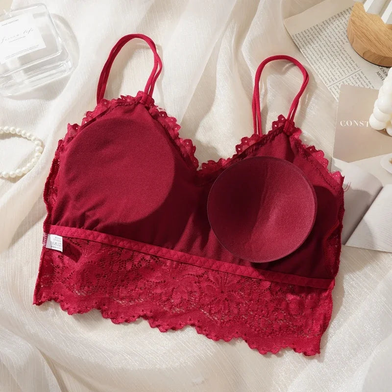 Two-Piece Lace Underwear for Travel - Chic Set