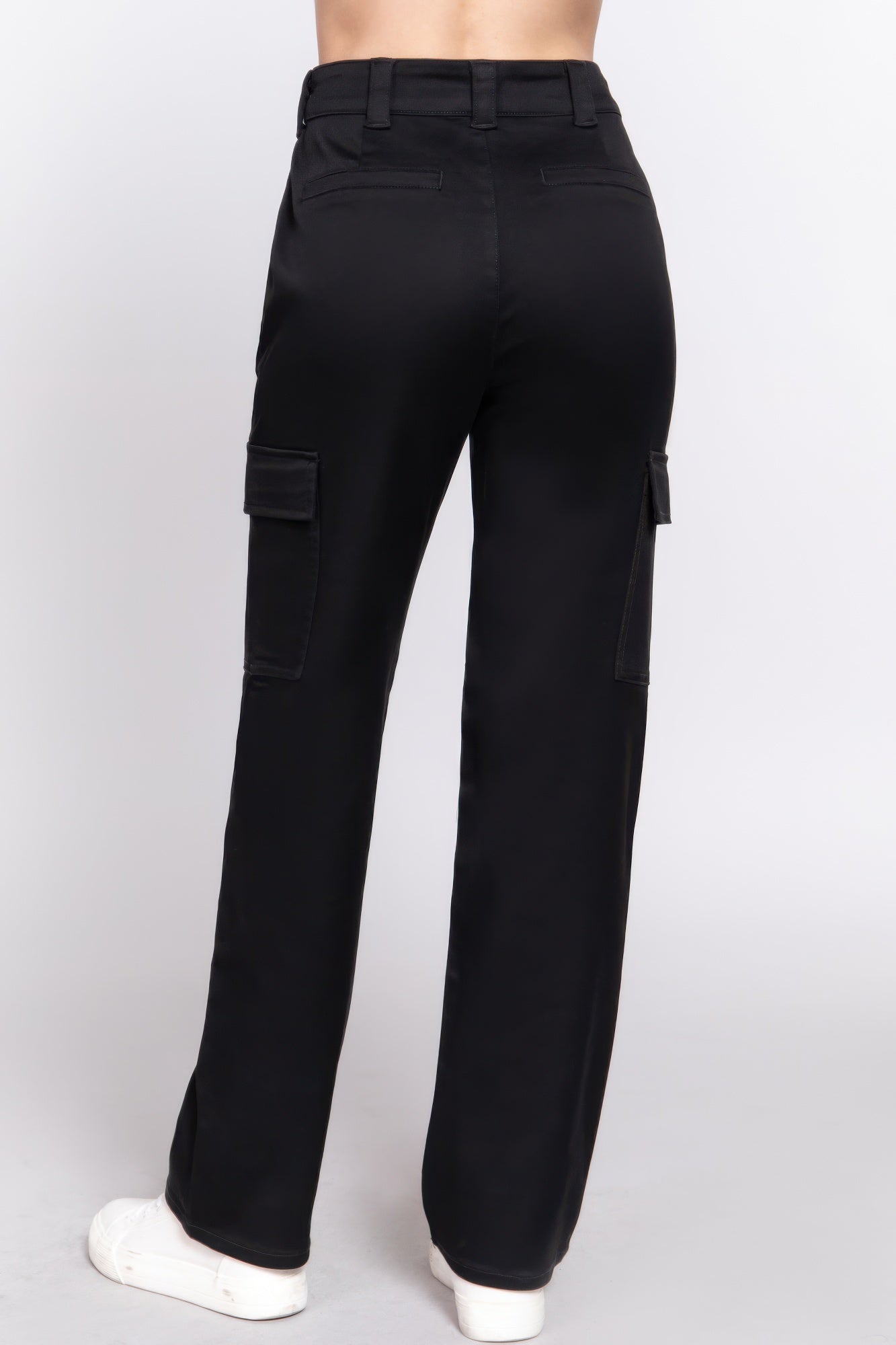 VacationGrabs Women's Casual Straight Leg Trousers