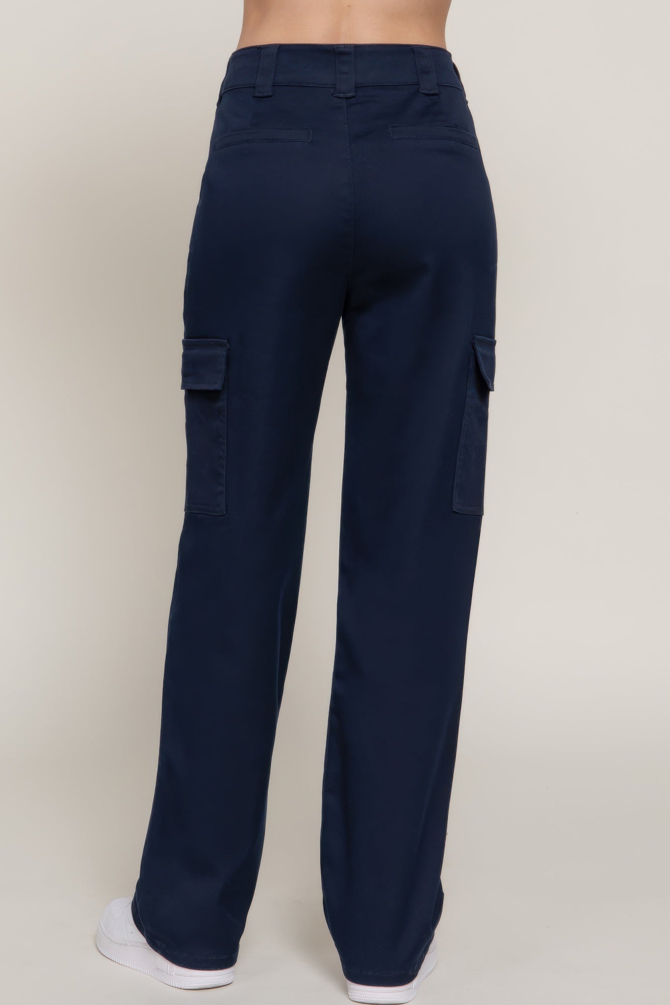 VacationGrabs Women's Casual Straight Leg Trousers