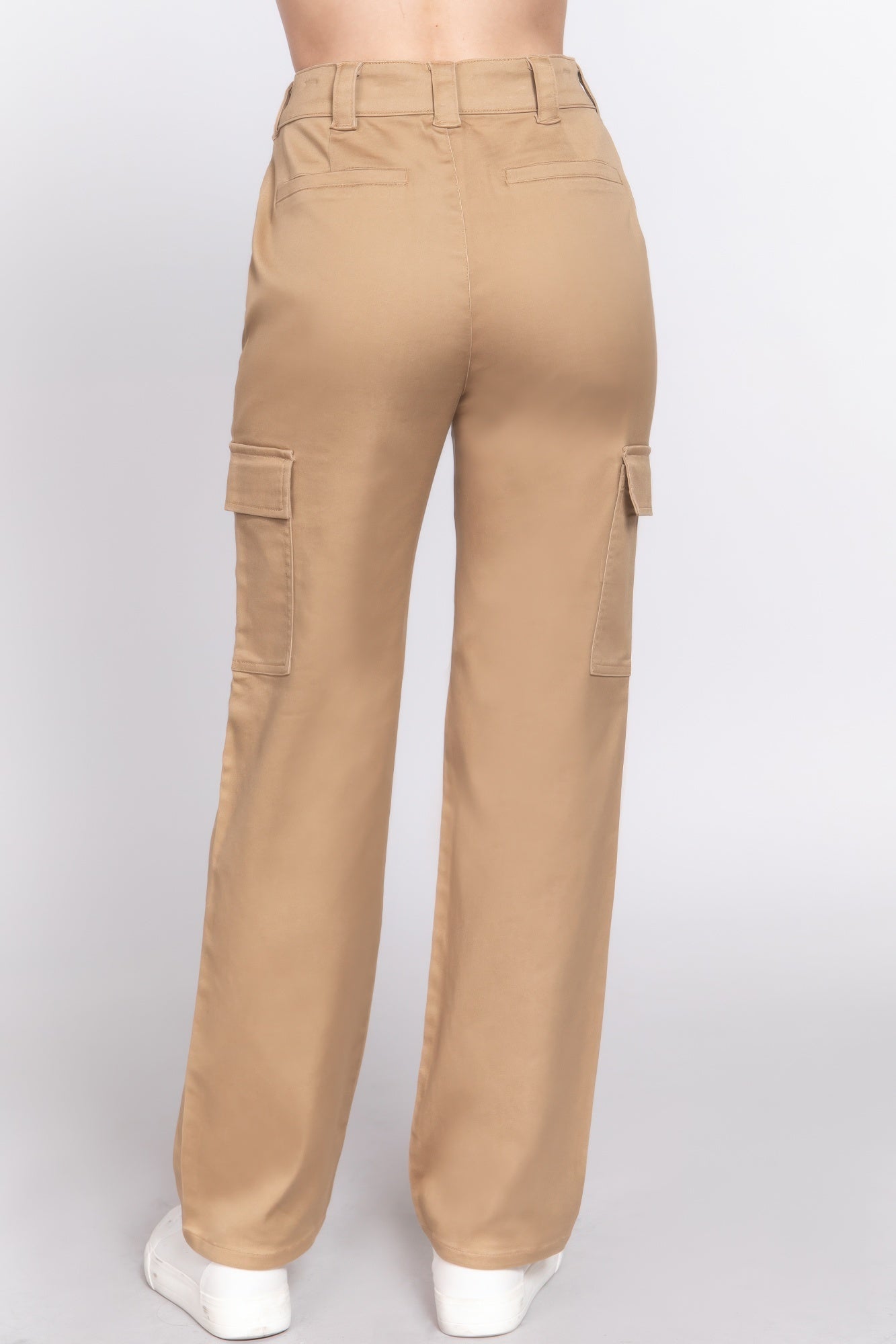 VacationGrabs Women's Casual Straight Leg Trousers