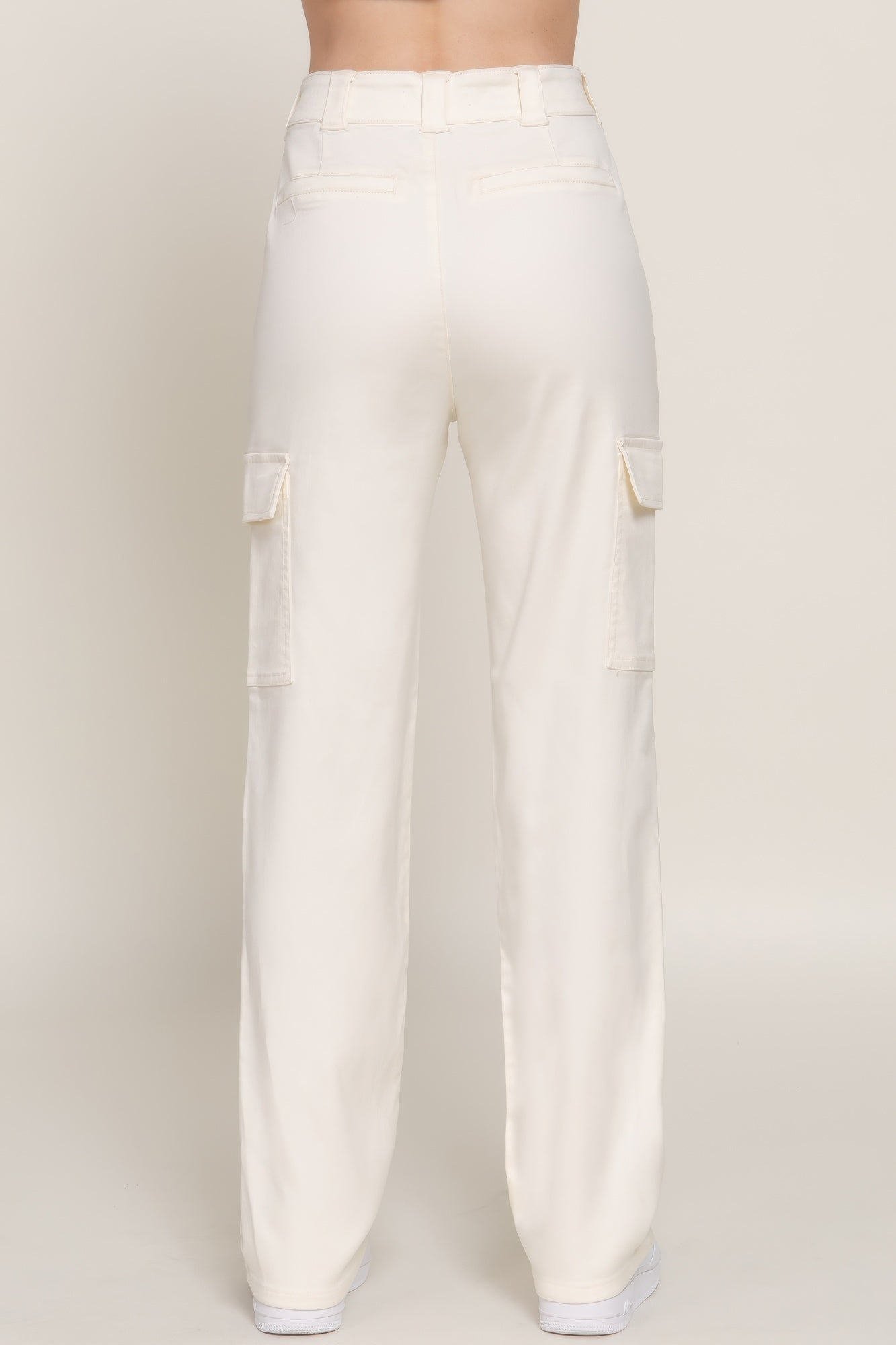 VacationGrabs Women's Casual Straight Leg Trousers