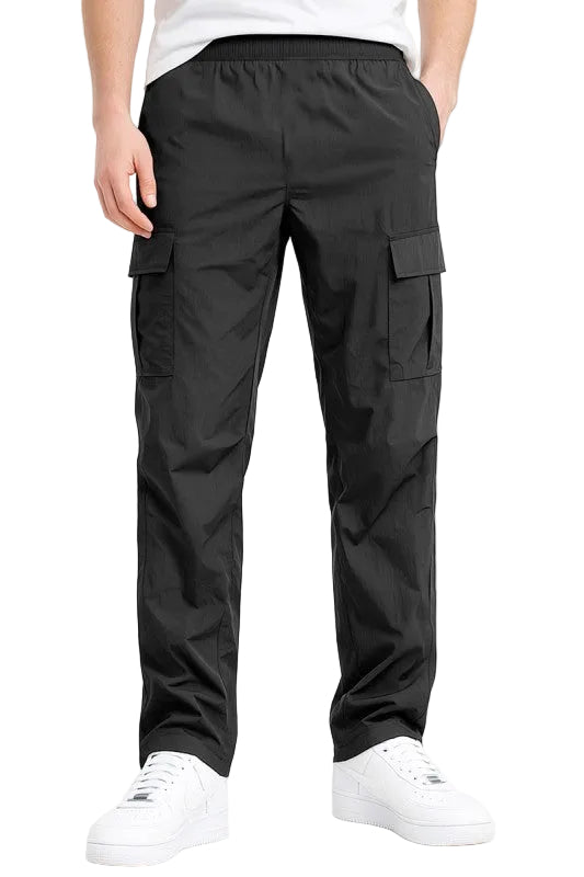 Men's Nylon Cargo Pants for Travel and Adventure
