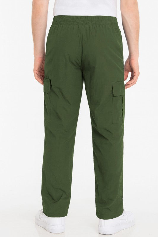 Men's Nylon Cargo Pants for Travel and Adventure