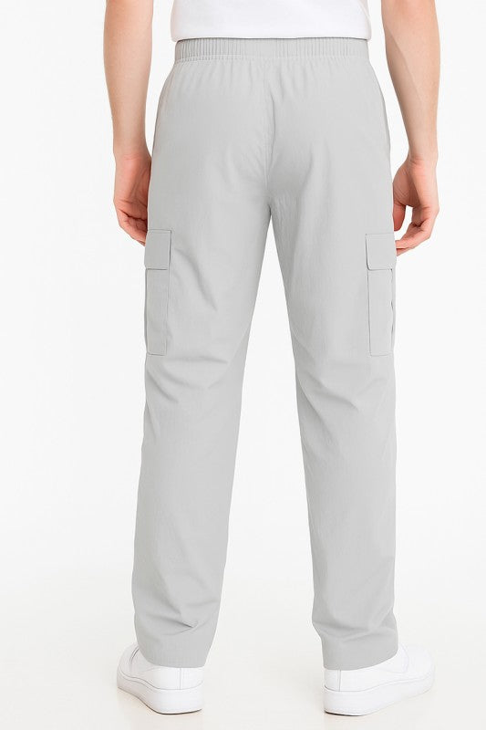 Men's Nylon Cargo Pants for Travel and Adventure