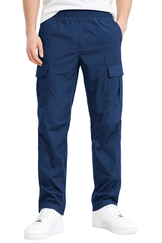Men's Nylon Cargo Pants for Travel and Adventure