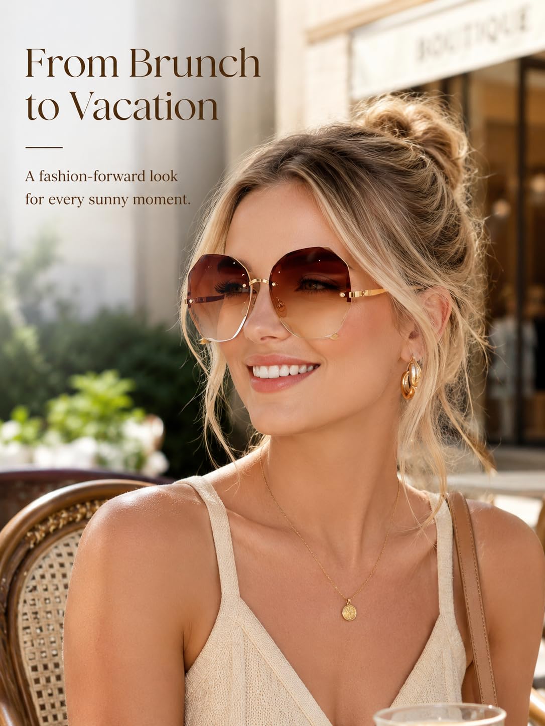 Trendy Women Sunglasses for Vacation Adventures