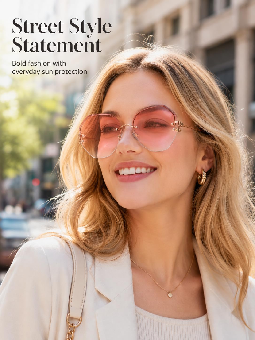 Trendy Women Sunglasses for Vacation Adventures