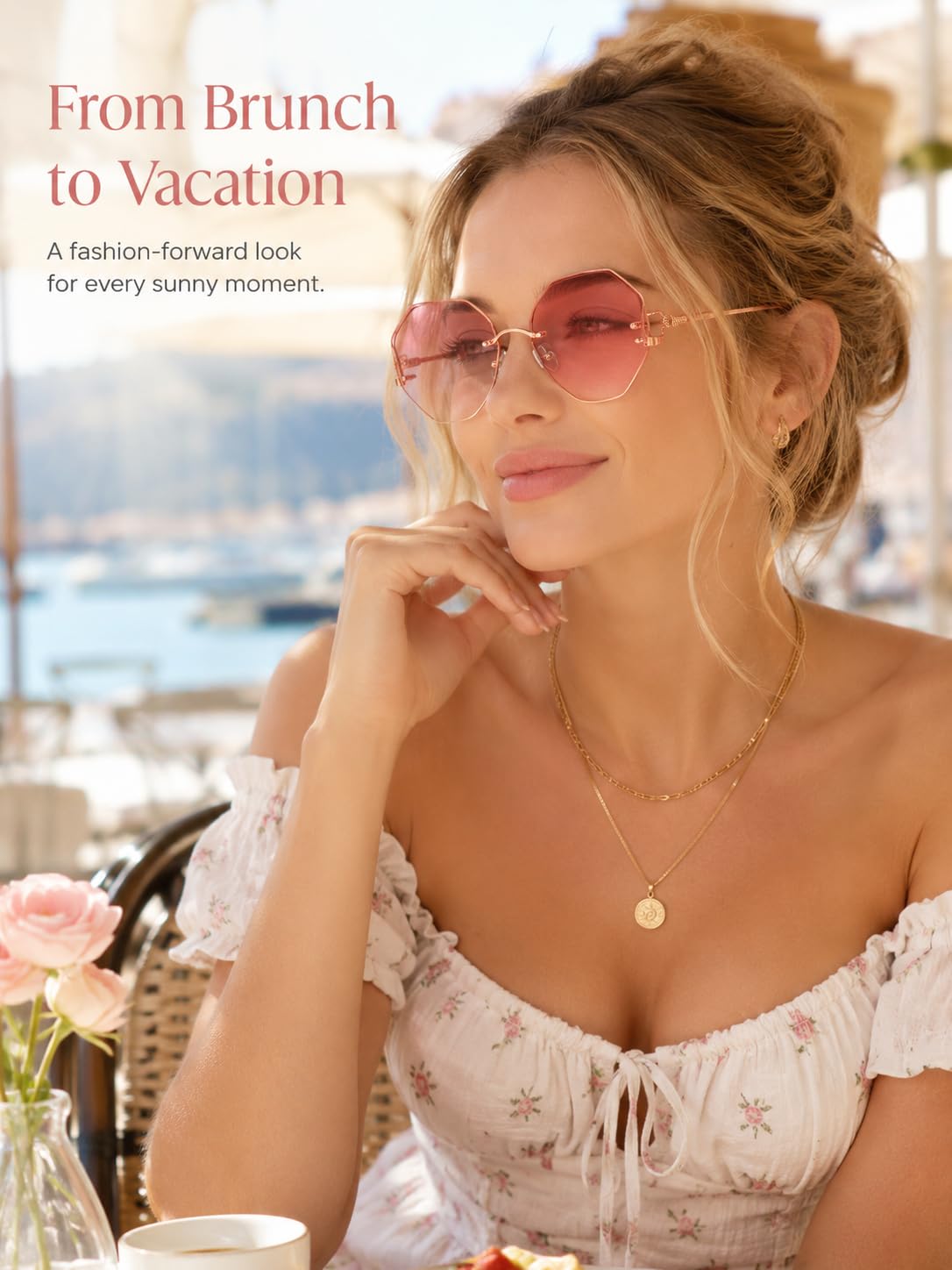 Trendy Women Sunglasses for Vacation Adventures