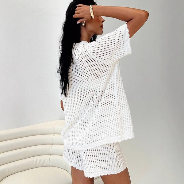 Vacation Outfits for Women -  Womens Knit Two Piece Set