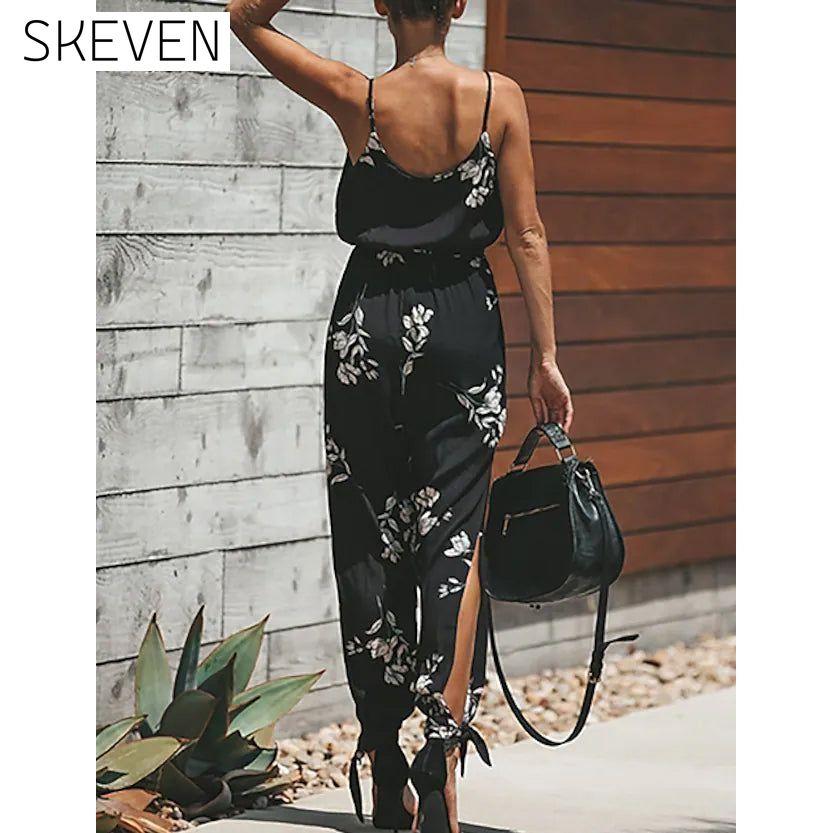 Women's Sexy Casual Daily V Neck Jumpsuit __stock:200 casual dresses clothes dresses refund_fee:1200