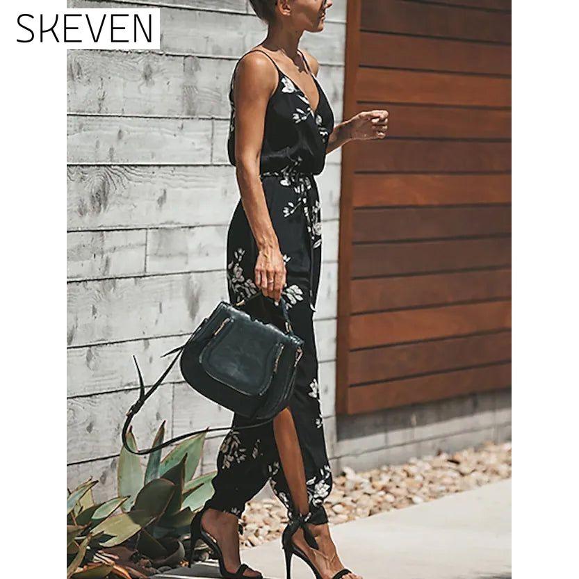 Women's Sexy Casual Daily V Neck Jumpsuit __stock:200 casual dresses clothes dresses refund_fee:1200